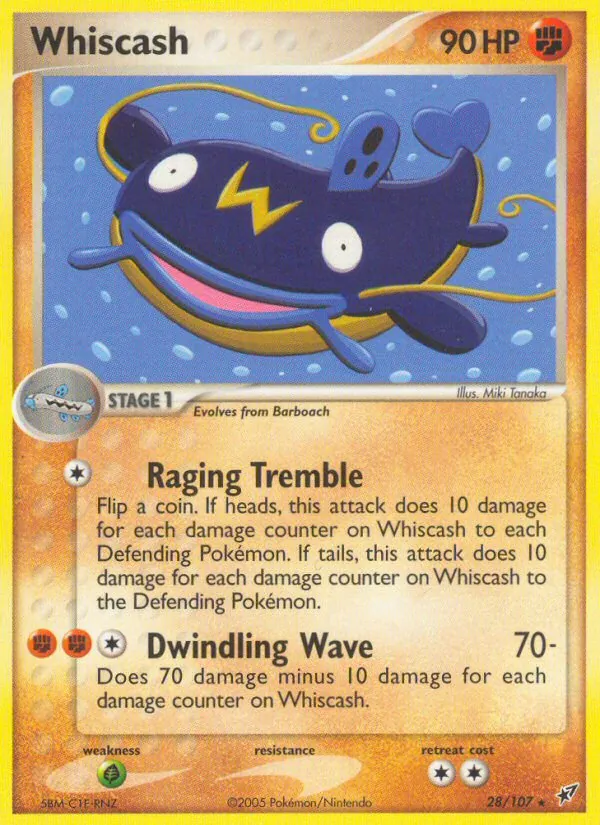 Whiscash, Deoxys Nº 28