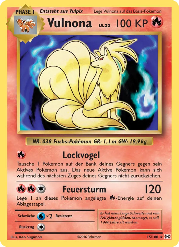 Vulnona, Evolution No. 15
