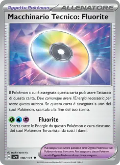 Macchinario Tecnico: Fluorite, Scintille Folgoranti Nº 188 Normal