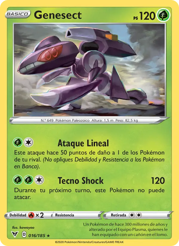 Genesect, Voltaje Vívido Nº 16