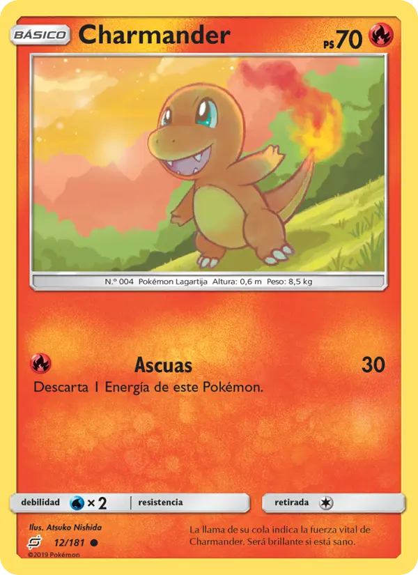Charmander, Union de Aliados Nº 12