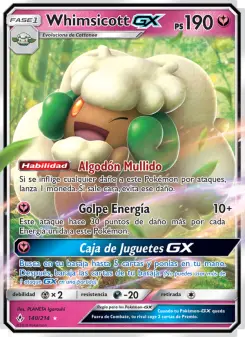 Whimsicott GX, Vínculos Indestructibles Nº 140 Normal