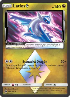 Latios ◇, Tormenta Celestial Nº 108 Normal