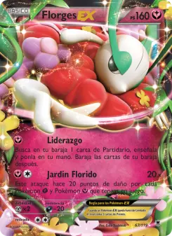 Florges EX, Fuerzas Fantasmales Nº 67 Normal