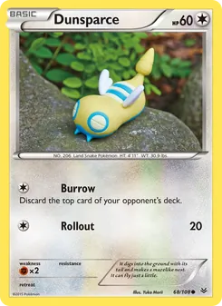 Dunsparce, Roaring Skies Nº 68 Normal