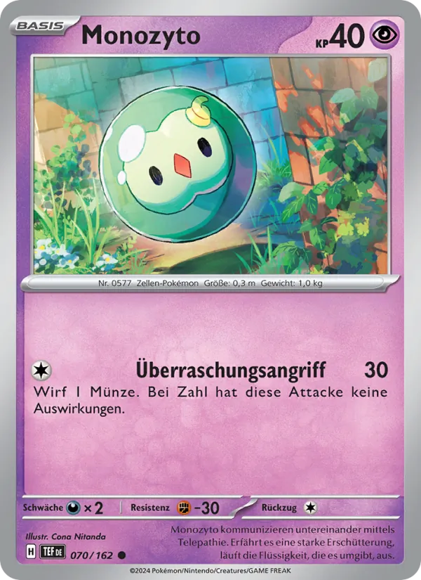Monozyto, Gewalten der Zeit No. 070