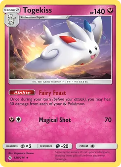Togekiss, Unbroken Bonds Nº 138 Normal