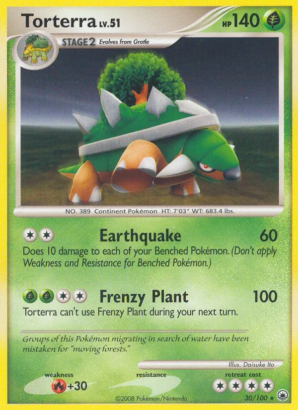Torterra, Majestic Dawn No. 30