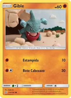 Gible, Mentes Unidas No. 112 Normal