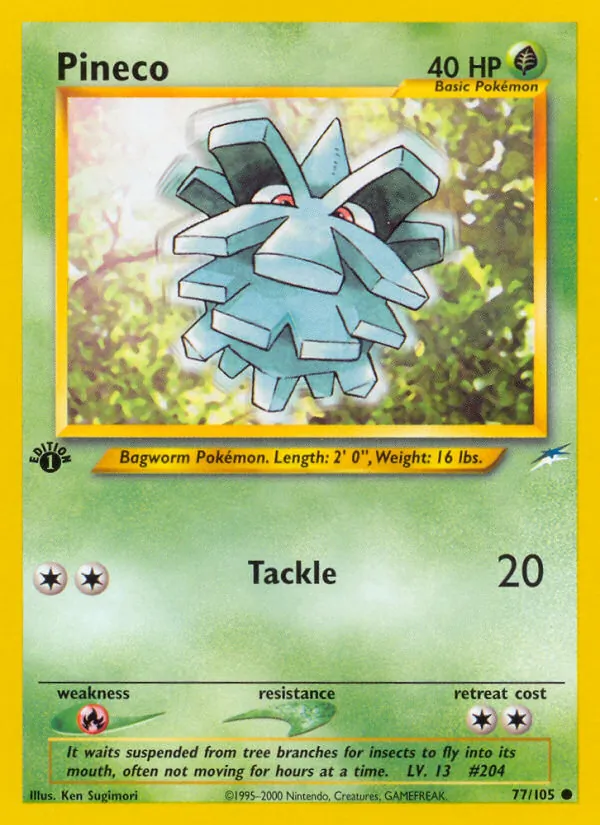 Pineco, Neo Destiny No. 77