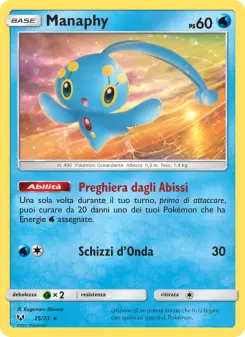 Manaphy, Leggende Iridescenti Nº 25 Normal