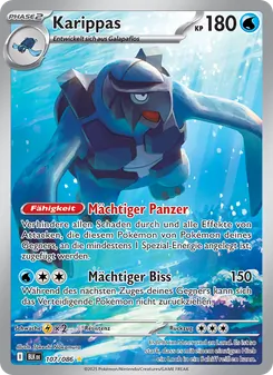 Karippas, Schwarze Blitze Nº 107 Holo
