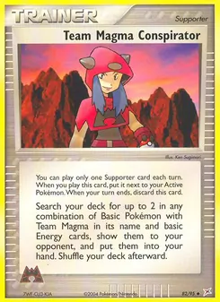 Team Magma Conspirator, Team Magma vs Team Aqua Nº 82 Normal