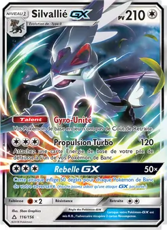 Silvallié GX, Ultra-Prisme Nº 116 Normal