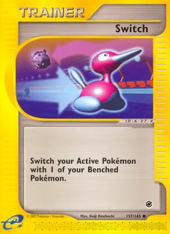 Switch, Expedition Base Set Nº 157 Normal