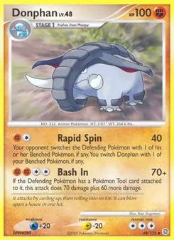 Donphan, Secret Wonders Nº 48 Normal
