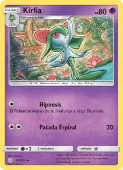 Kirlia, Eclipse Cósmico Nº 81 Normal