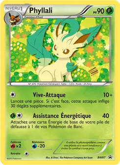 Phyllali, Promo BW Nº BW87 Normal