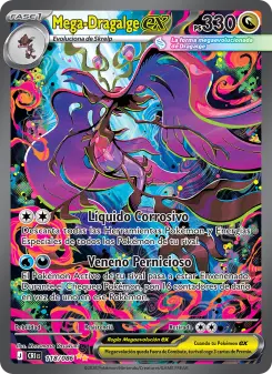 Mega-Dragalge ex, Caos Creciente Nº 118 Holo