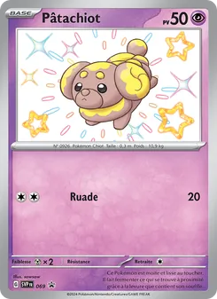 Pâtachiot, SVP Black Star Promos Nº 069 Holo