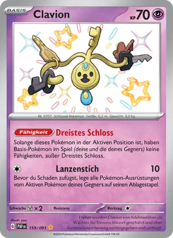 Clavion, Paldeas Schicksale No. 159 Holo