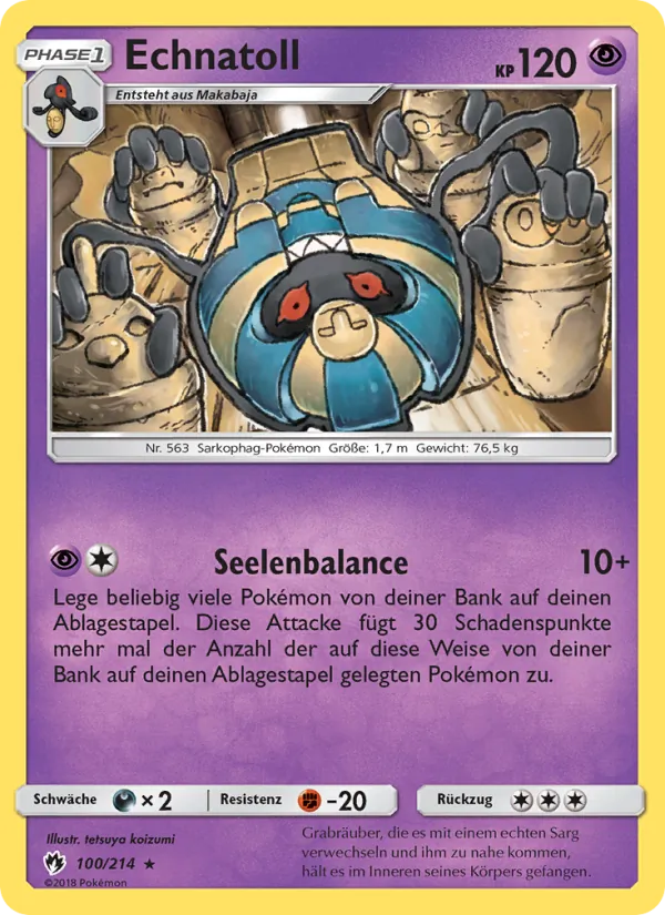 Echnatoll, Echo des Donners No. 100