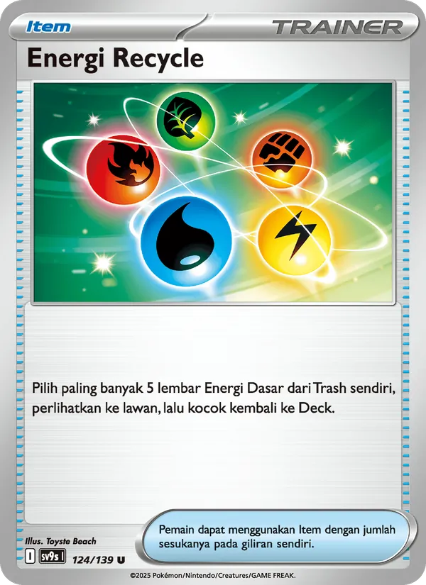 Energi Recycle, Ikatan Takdir No. 124