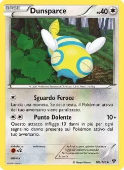 Dunsparce, XY Nº 101 Normal
