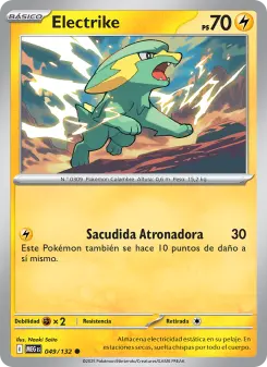Electrike, Megaevolución No. 049 Normal
