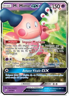 M. Mime GX, Duo de Choc No. 67 Normal