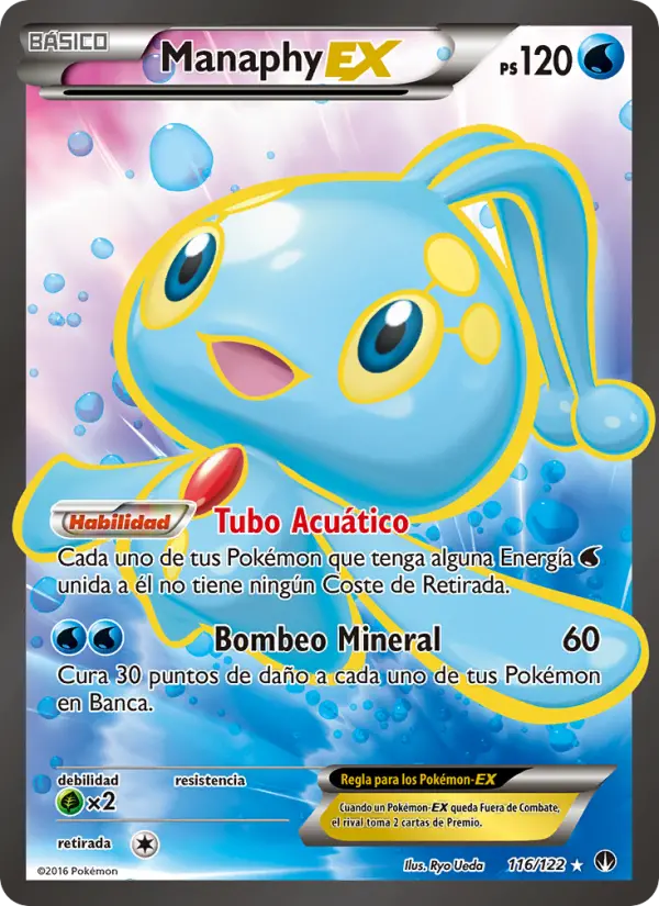 Manaphy EX, TURBOLímite Nº 116