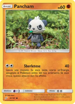 Pancham, Gioco di Squadra Nº 81 Normal