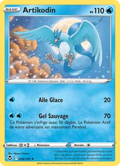 Artikodin, Tempête Argentée No. 036 Holo