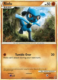 Riolu, Call of Legends No. 50 Normal