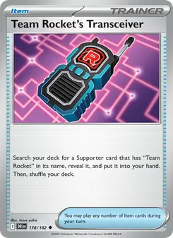 Team Rocket's Transceiver, Destined Rivals Nº 178 Normal