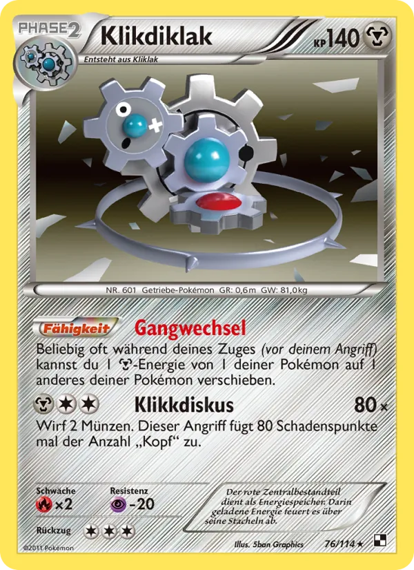Klikdiklak, Schwarz & Weiß No. 76