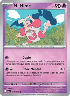 M. Mime, Aventures Ensemble Nº 058 Normal