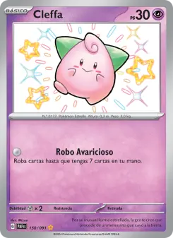Cleffa, Destinos de Paldea Nº 150 Holo