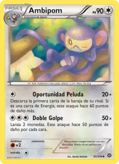 Ambipom, Asedio de Vapor Nº 91 Normal