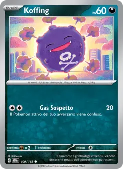 Koffing, 151 Nº 109 Normal