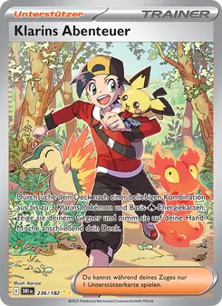 Klarins Abenteuer, Ewige Rivalen Nº 236 Holo