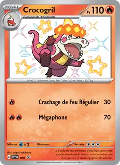 Crocogril, SVP Black Star Promos No. 080 Holo
