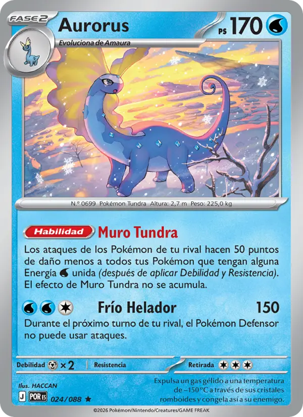 Aurorus, Equilibrio Perfecto No. 024