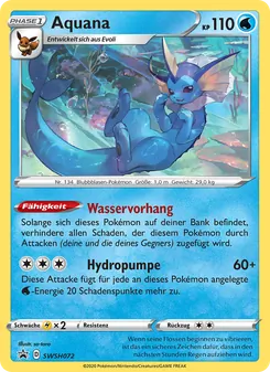 Aquana, SCSC Promokarten No. SWSH072 Holo