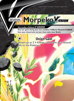 Morpeko V-UNION, SWSH Black Star Promos No. SWSH215 Normal
