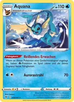 Aquana, Farbenschock No. 30 Normal