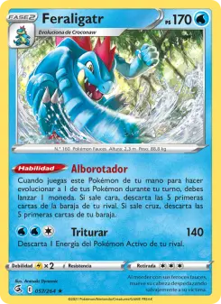 Feraligatr, Golpe Fusión Nº 57 Holo