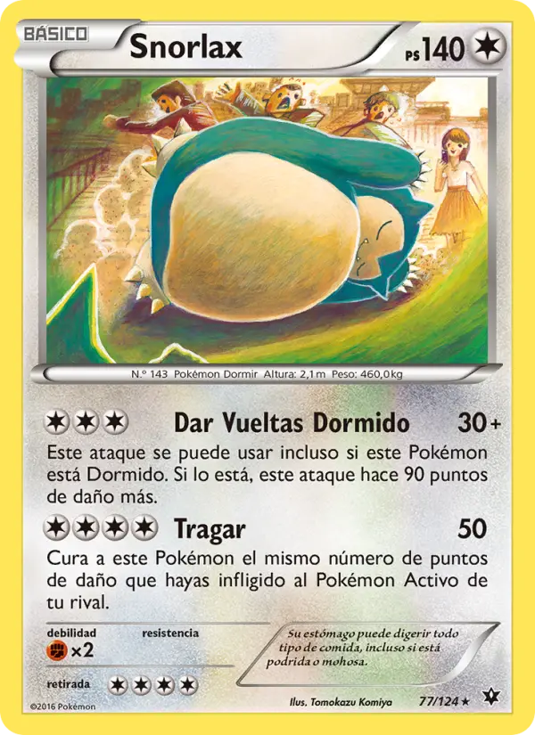 Snorlax, Destinos Enfrentados No. 77