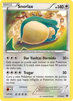Snorlax, Destinos Enfrentados Nº 77 Normal