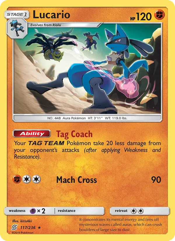 Lucario, Unified Minds Nº 117